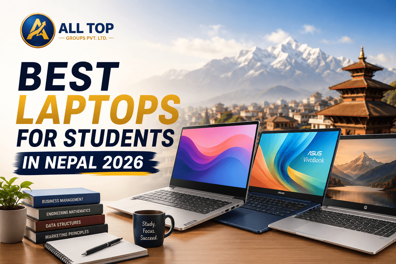 Best Laptop for Students in Nepal 2026 – Top Picks for Every Budget