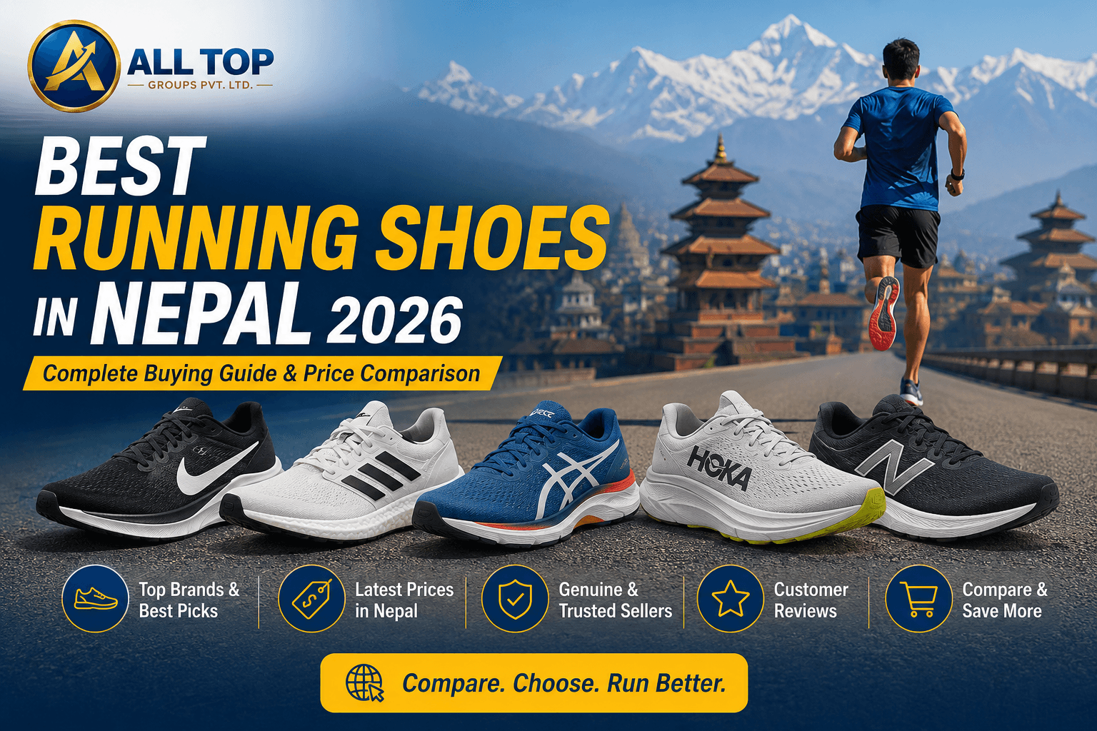 Best Running Shoes in Nepal 2026